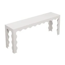 Custom Elizalde Console Table -Furniture & Decoration Shop ElizaldeConsoleTable.MistAbacaGrasscloth.03
