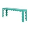 Custom Elizalde Console Table -Furniture & Decoration Shop ElizaldeConsoleTable.SpringGreenLacquer.02