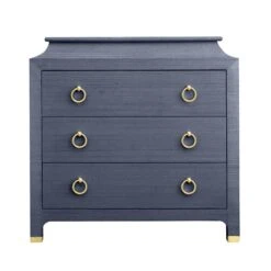 Espionage Chest Petite In Norris Grasscloth