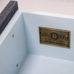 Espionage Chest Large In Norris Grasscloth -Furniture & Decoration Shop Espionage 20Chest 20in 20Norris 20Grasscloth.06