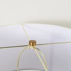 Essex Lamp In Mint - White Shade -Furniture & Decoration Shop EssexLampInMint WhiteShade.04