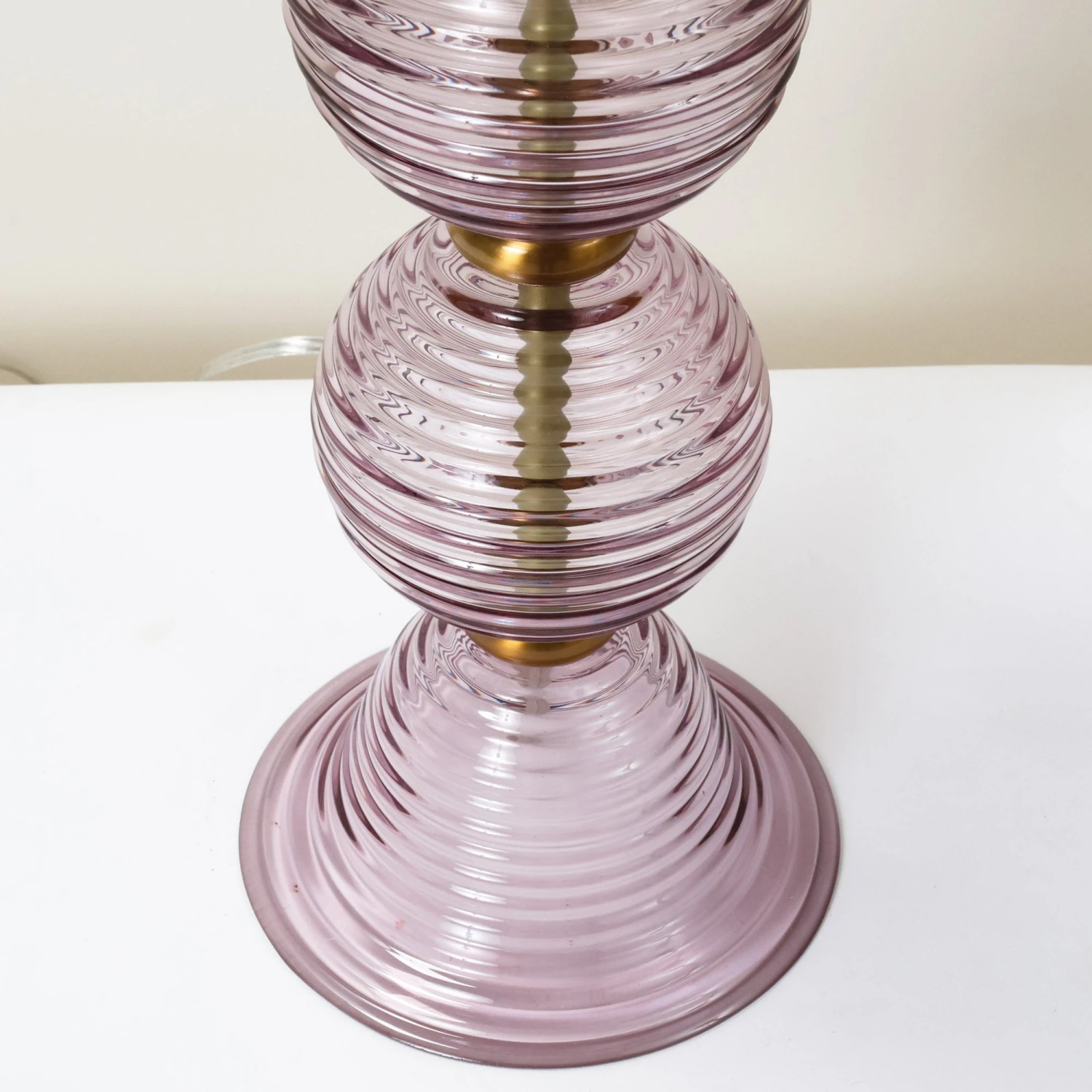 Essex Lamp In Purple - White Shade 5 Essex Lamp In Purple - White Shade - Image 3