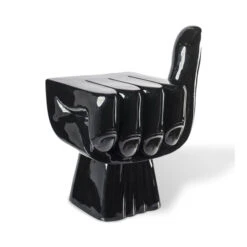 Fist Chair - Black 10 Fist Chair - Black -Furniture & Decoration Shop FistChair Black.02