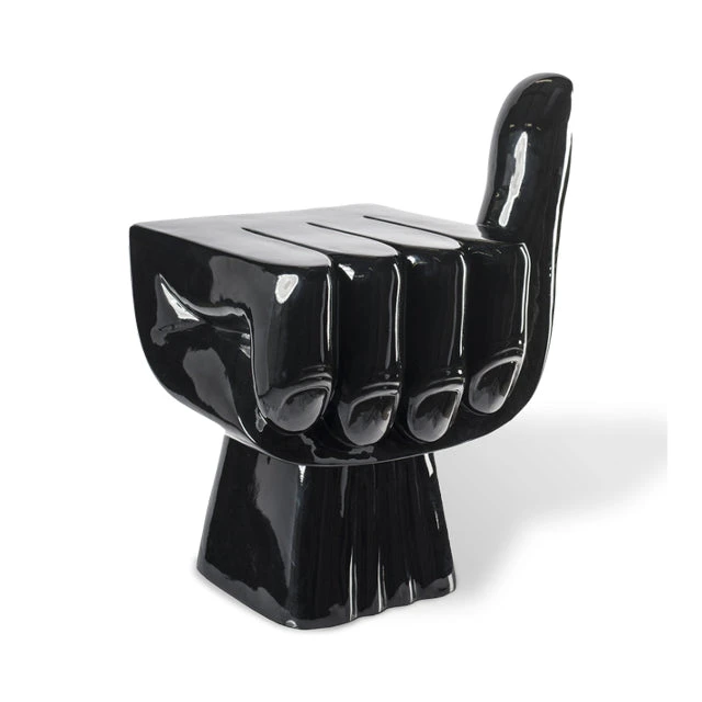 Fist Chair - Black 5 Fist Chair - Black - Image 3