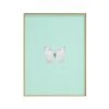Framed Butterfly Print In Seafoam -Furniture & Decoration Shop Framed 20Butterfly 20Print 20In 20Seafoam.01