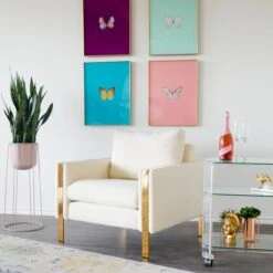 Framed Butterfly Print In Seafoam -Furniture & Decoration Shop Framed 20Butterfly 20Print 20In 20Seafoam.06