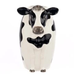 Friesian Cow Flower Vase
