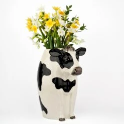 Friesian Cow Flower Vase -Furniture & Decoration Shop FriesianCowFlowerVase.04