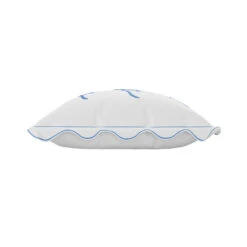 Fuck It Large Scallop Pillow Cover - Sapphire 10 Fuck It Large Scallop Pillow Cover - Sapphire -Furniture & Decoration Shop FuckItPillowCover Sapphire.03