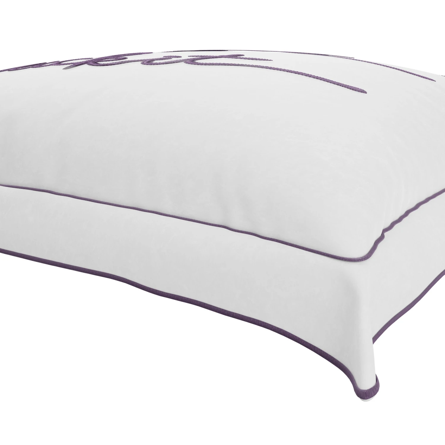 Fuck It Square Pillow Cover - Lavender 6 Fuck It Square Pillow Cover - Lavender - Image 4