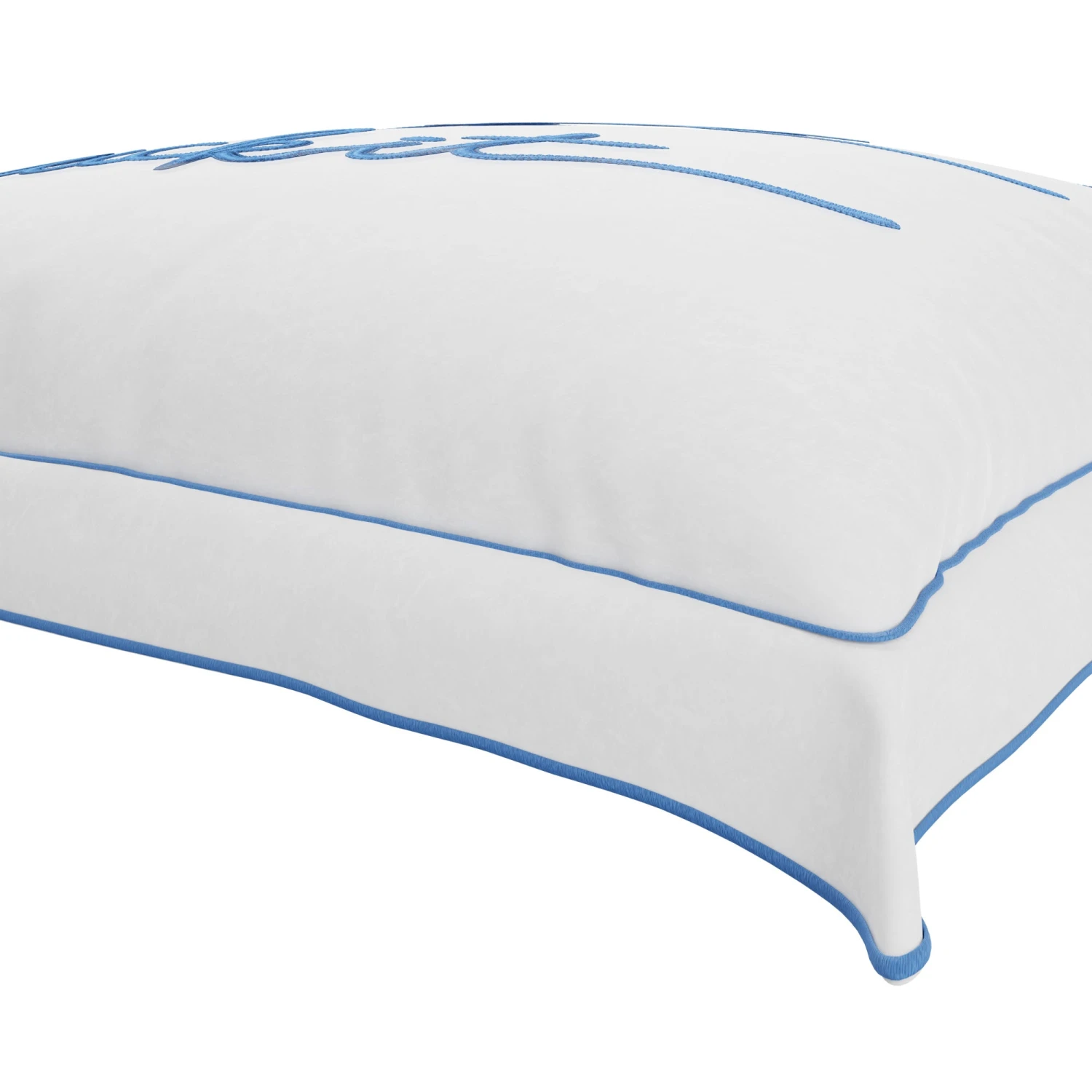 Fuck It Square Pillow Cover - Sapphire 6 Fuck It Square Pillow Cover - Sapphire - Image 4