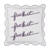 Fuck It Large Scallop Pillow Cover - Lavender 1 Fuck It Large Scallop Pillow Cover - Lavender -Furniture & Decoration Shop FuckItScallopPillowCover Lavender.01