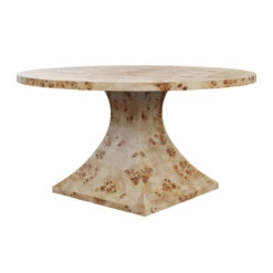 Custom George Dining Table -Furniture & Decoration Shop GeorgeDiningTableMatrix.NaturalMappaBurl.02 ef8ff361 5373 4bc8 bd2d b67f0446514c