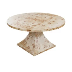 Custom George Dining Table -Furniture & Decoration Shop GeorgeDiningTableMatrix.NaturalMappaBurl.03 0e898fcb 765b 4f33 9c22 906c13223229