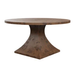 Custom George Dining Table -Furniture & Decoration Shop GeorgeDiningTableMatrix.ProvincialMappaBurl.02 771c79cf 1d76 402a b997 7b84fab95732