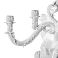 Giant Burlesque 3 Monkeys Candelabra - White By Seletti -Furniture & Decoration Shop GiantBurlesque3MonkeysCandelabra WhitebySeletti.04