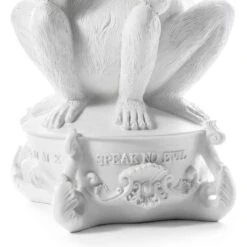 Giant Burlesque 3 Monkeys Candelabra - White By Seletti -Furniture & Decoration Shop GiantBurlesque3MonkeysCandelabra WhitebySeletti.06