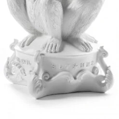 Giant Burlesque 3 Monkeys Candelabra - White By Seletti -Furniture & Decoration Shop GiantBurlesque3MonkeysCandelabra WhitebySeletti.07