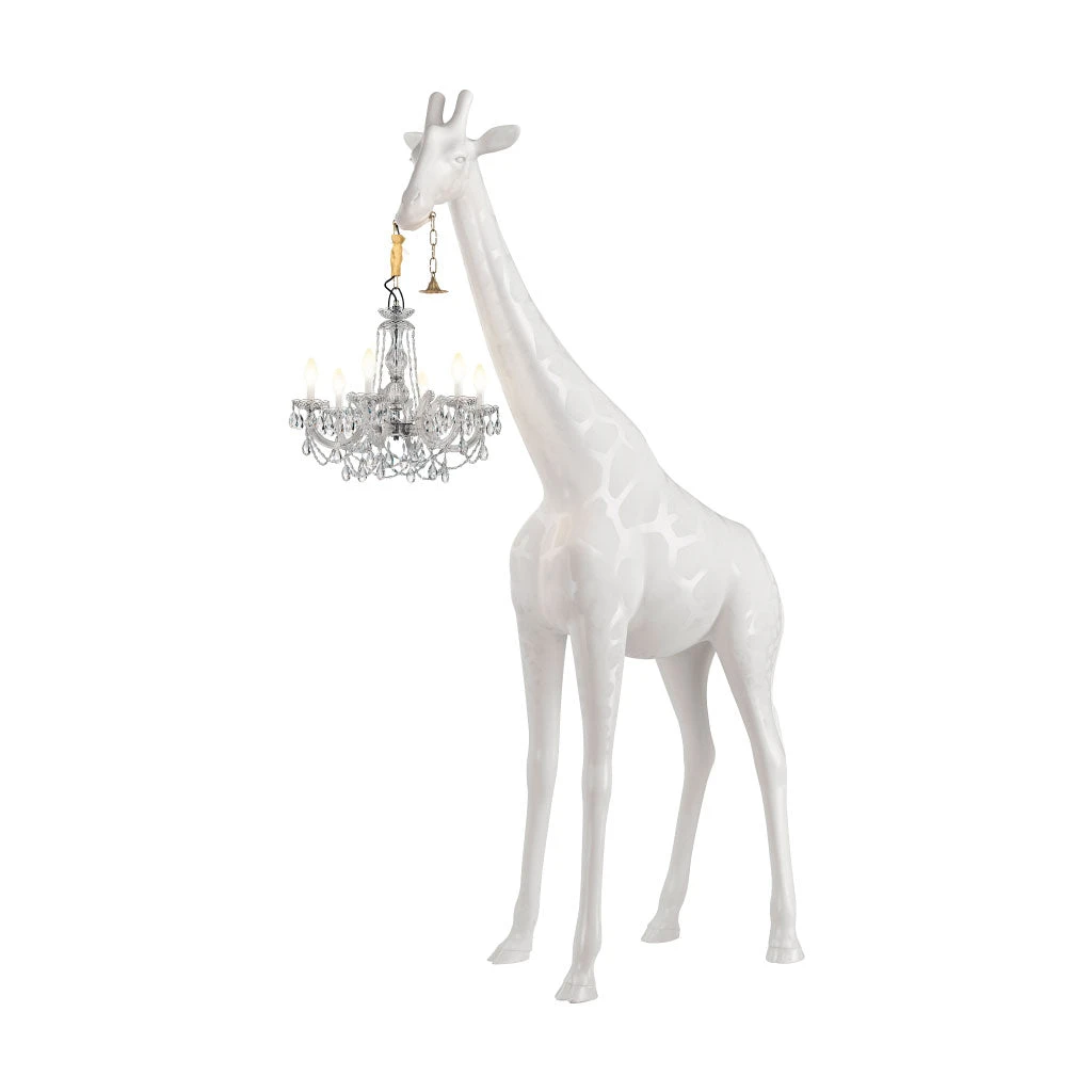 Giraffe In Love Outdoor - White 4 Giraffe In Love Outdoor - White - Image 2