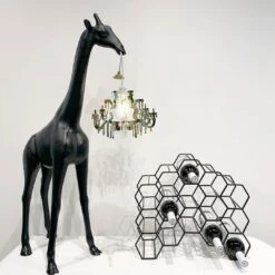 Giraffe In Love XS - Black 11 Giraffe In Love XS - Black -Furniture & Decoration Shop GiraffeInLoveXS Black.06