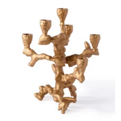 Gold Apple Tree Candle Holder - S 9 Gold Apple Tree Candle Holder - S -Furniture & Decoration Shop GoldAppleTreeCandleHolder S.02