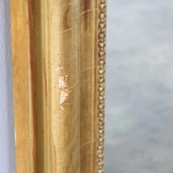 Louis Philippe Style Gold Gilt Painted Framed Mirror -Furniture & Decoration Shop HA 117LouisPhilippeStyleGoldGiltPaintedFramedMirror.06