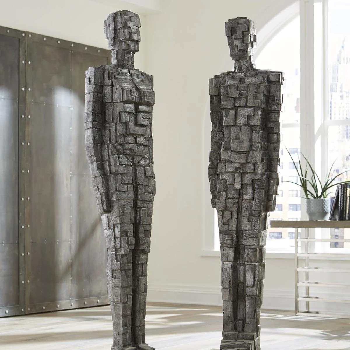 Puzzle Woman Sculpture 8 Puzzle Woman Sculpture - Image 6