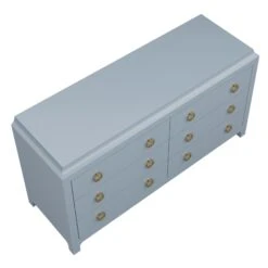 Custom Jackie Dresser -Furniture & Decoration Shop JackieDresserinLacquer.SmokyBlue.01 31f6a4ca d1df 42fb bd94 9c2f802044c7