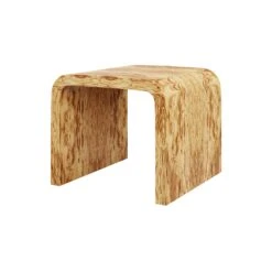 Custom Janus Waterfall Side Table -Furniture & Decoration Shop JanusWaterfallSideTableMatrix.GoldenPecanOliveAsh.01 5175e624 9a35 4e79 b19e 48fb4a6fab44