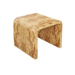 Custom Janus Waterfall Side Table -Furniture & Decoration Shop JanusWaterfallSideTableMatrix.GoldenPecanOliveAsh.03 da634324 b6a7 4b07 a098 bfe423ca8674