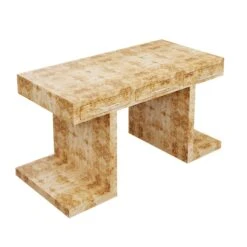 Custom Jax Desk -Furniture & Decoration Shop JaxDesk.GoldenPecanMappaBurl.03