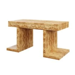 Custom Jax Desk -Furniture & Decoration Shop JaxDesk.GoldenPecanOliveAsh.02