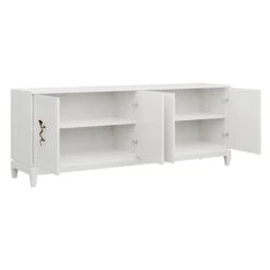 Custom King Credenza -Furniture & Decoration Shop KingCredenzaMatrix.CirrusWhite.04 e4773771 d35f 436b a19f 78aba5ad942e