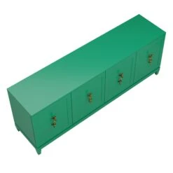 Custom King Credenza -Furniture & Decoration Shop KingCredenzaMatrix.LearGreen.01 f13f7eb4 e379 4684 affd 7955a0238897