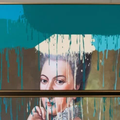 Lady Ella Drip Giclee Triptych 9 Lady Ella Drip Giclee Triptych -Furniture & Decoration Shop LadyEllaDripGicleeTriptych.02