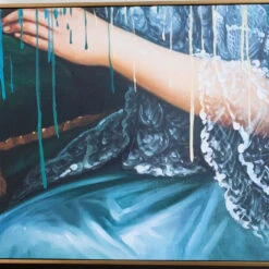 Lady Ella Drip Giclee Triptych 10 Lady Ella Drip Giclee Triptych -Furniture & Decoration Shop LadyEllaDripGicleeTriptych.03