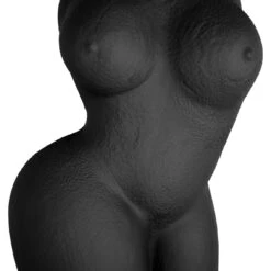 Lady Polyresin Pot - Black -Furniture & Decoration Shop LadyPolyresinPot Black.04