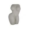 Lady Polyresin Pot - Warm Grey