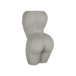 Lady Polyresin Pot - Warm Grey -Furniture & Decoration Shop LadyPolyresinPot WarmGrey.02 e5d84483 3e09 4d3d a06b cd3115d2355c