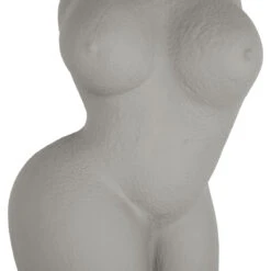 Lady Polyresin Pot - Warm Grey -Furniture & Decoration Shop LadyPolyresinPot WarmGrey.04