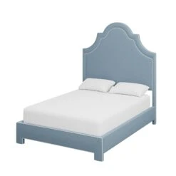 Custom Landry Bed -Furniture & Decoration Shop LandryBedinFoleyBlueWoven.02 8d621ab3 d5dc 427e a69a 9a2317bd78b0