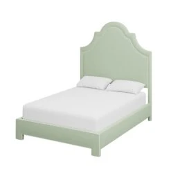 Custom Landry Bed -Furniture & Decoration Shop LandryBedinNikkiJadeChenille.02 00b24a3f 0a97 42a8 a13e cec75934721b