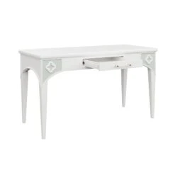Custom Le Fleur Desk -Furniture & Decoration Shop LeFleurDeskinCarolineGrasscloth.05