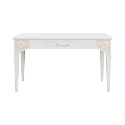 Custom Le Fleur Desk -Furniture & Decoration Shop LeFleurDeskinCharlotteGrasscloth.01 1f59b884 7c68 4406 9074 0bf241af0b27