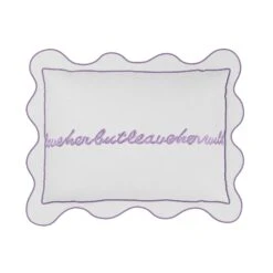 Leave Her Wild Pillow Cover - Violet