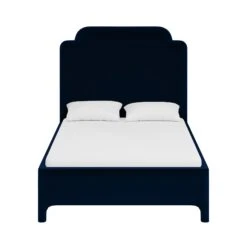 Custom Lillet Bed 26 Custom Lillet Bed -Furniture & Decoration Shop LilletBedinAdelaNavyVelvet.01