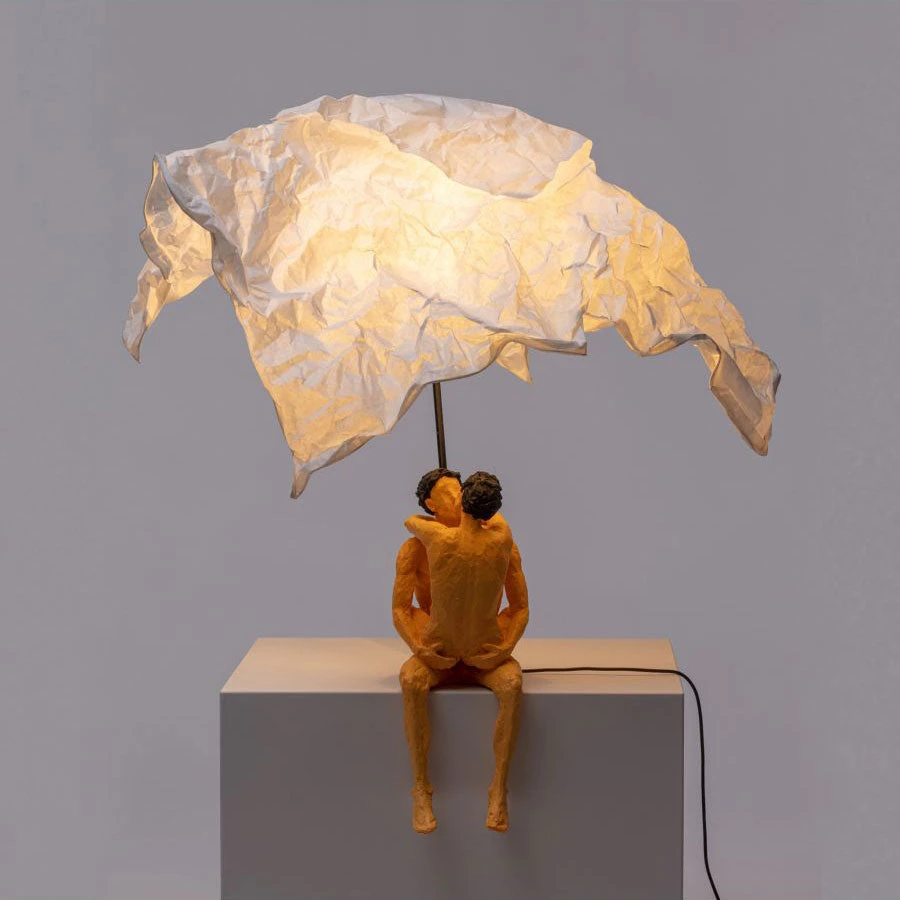 Love Is A Verb Lamp - Max & Roberta By Seletti 6 Love Is A Verb Lamp - Max & Roberta By Seletti - Image 4