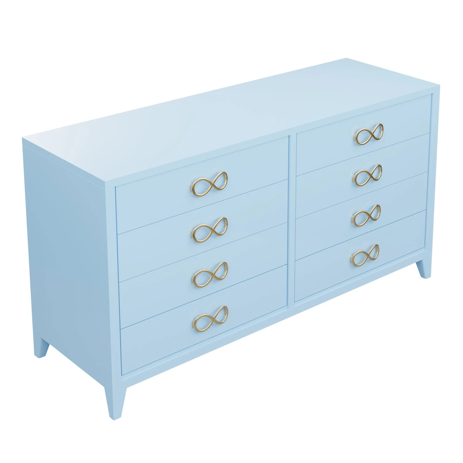 Magritte Dresser - Robin Egg Blue 6 Magritte Dresser - Robin Egg Blue - Image 4