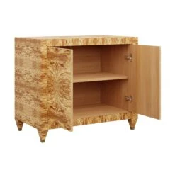 Custom Mallory Chest 20 Custom Mallory Chest -Furniture & Decoration Shop MalloryChest.GoldenPecanOliveAshDoorsOpen.01