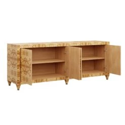 Custom Mallory Credenza -Furniture & Decoration Shop MalloryCredenza.GoldenPecanOliveAsh.01